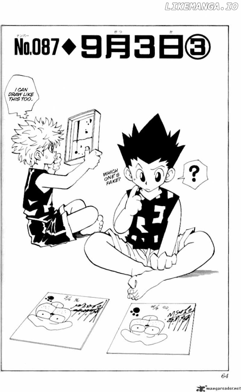 Hunter x Hunter, Chapter 87 image 02